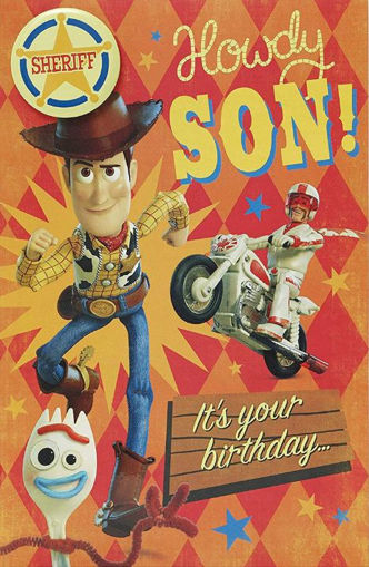 Picture of HOWDY SON ITS YOUR BIRTHDAY CARD